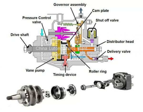  rotor del distribuidor del vehículo