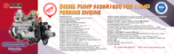 Fuel pumps fits for 8923A055G 8923A050G 8923A051G JCB Caterpillar DELPHI Diesel Fuel Injection Pump perkins