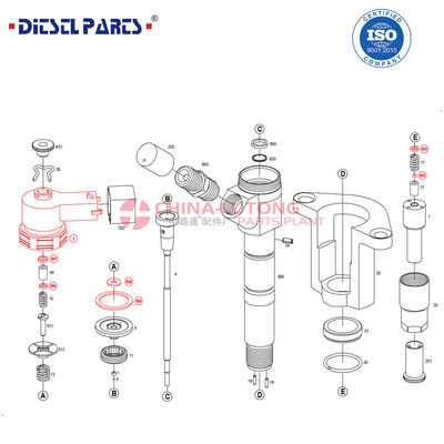 Diesel Common Rail Fuel Injector 0 445 120 091  for New Bosch Mistubishi ME193983
