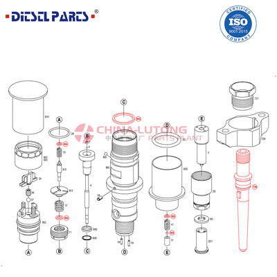 Common Rail Fuel Injector 0 445 120 170  for Delonghi Truck and Weichai Wd10