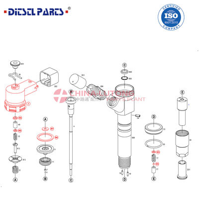 Common Rail Fuel Injector 0 445 120 126    for  SK200-8, SK210-8