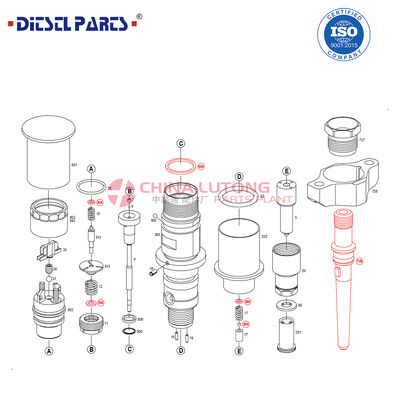 Common Rail Fuel Injector 0445120241   for Higer KLQ 6118G 6118GL 6118GS KLQ6129Q Bus