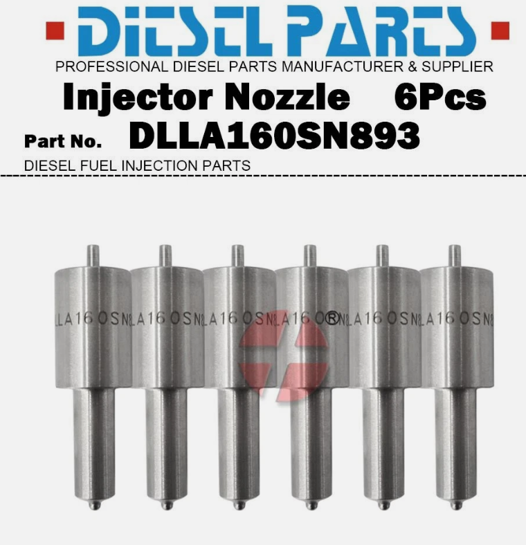 Diesel Fuel Injector Nozzle Tip NP-DLLA160SN893   105015-8930  for MITSUBISHI 6D16 6D17